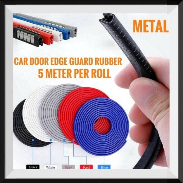 NEW Car Door Rubber Door Edge Guard Rubber Seal Door Trunk