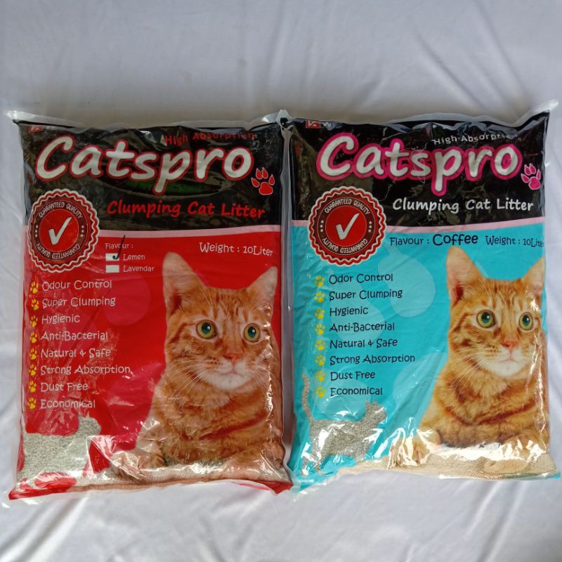 Catspro clumping cat litter 10L | Shopee Malaysia