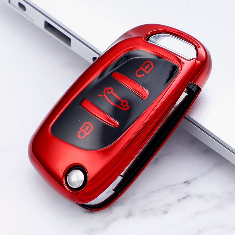 2/3 Button Folding Flip Key Case For PEUGEOT 407 406 207 107 607 CITROEN C5 C3 C4 Replaceable Car Key Fob Cover HU83/VA2 Blade - 34