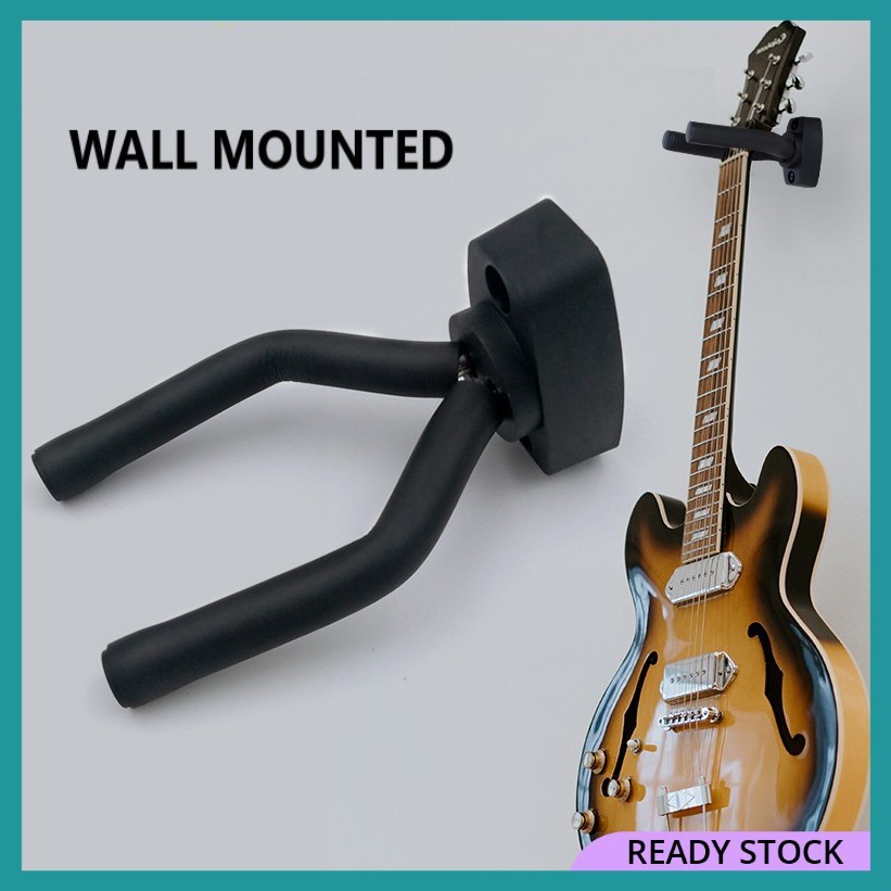 Guitar Hanger Stand Wall Mount Hook Holder for Bass Ukulele Musical ...