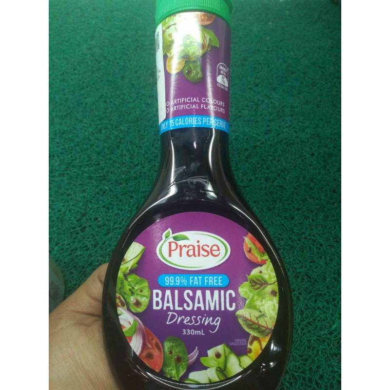 Praise Balsamic Italian Salad Dressing 330ml Shopee Malaysia