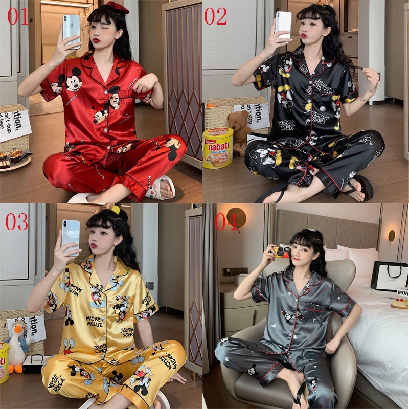 Pyjamas discount satin shopee