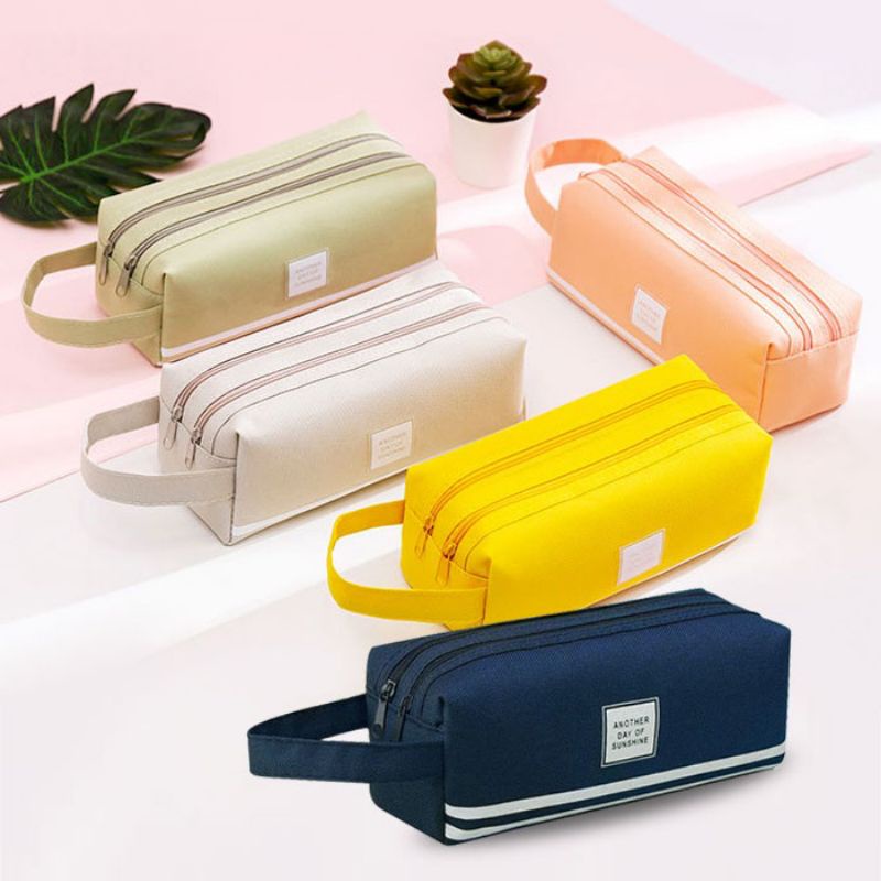 Comprar With Calculator Pencil Case Double Layer Stationery