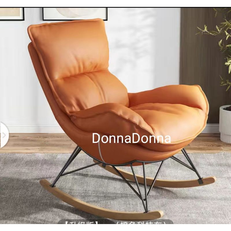 European Rocking Chair Lazy Cozy Sofa Shopee Malaysia