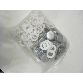 BUTTON BADGE KEYCHAIN MATERIAL(100pcs)