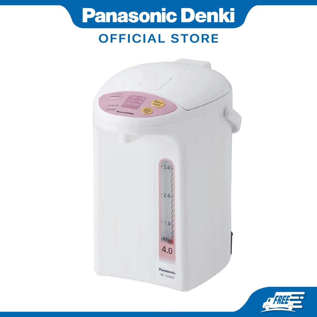 PANASONIC NC-EG4000 Thermo Pot 4.0L 6 Hours with 4 keep warm ...