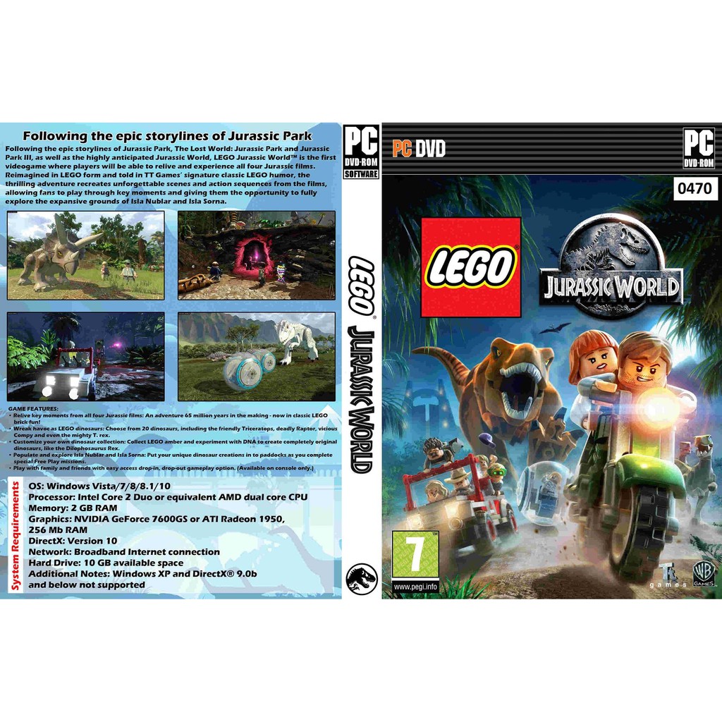 Lego jurassic world for pc hot sale