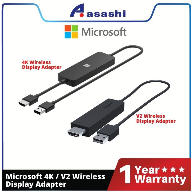 Microsoft 4K Wireless Display Adapter (UTH00031) / Microsoft Wireless