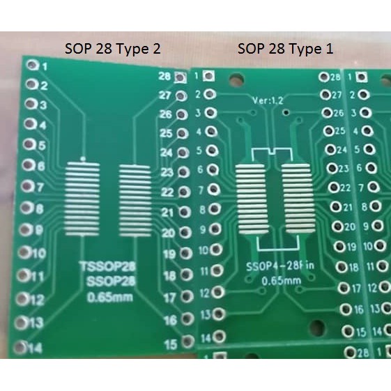 SSOP20 To DIP20 Pitch 0.65mm IC Chip Programmer Adapter – Test & Programming Socket