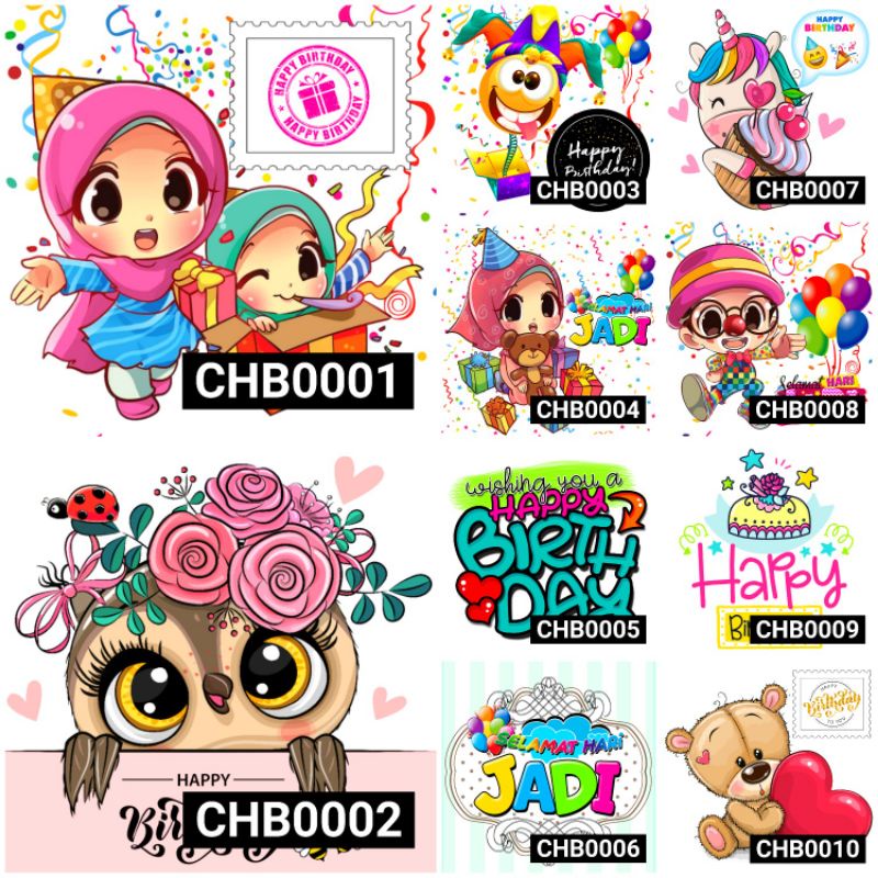🔥HOT ITEM🔥 Happy Birthday Card | Kad Selamat Hari Lahir | Hari Jadi