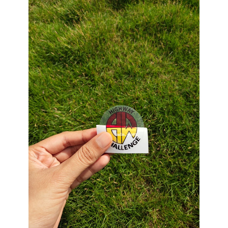 READY STOCK !!!! STICKER MOTOR PREMIUM HIGHWAY CHALLENGE | Shopee Malaysia