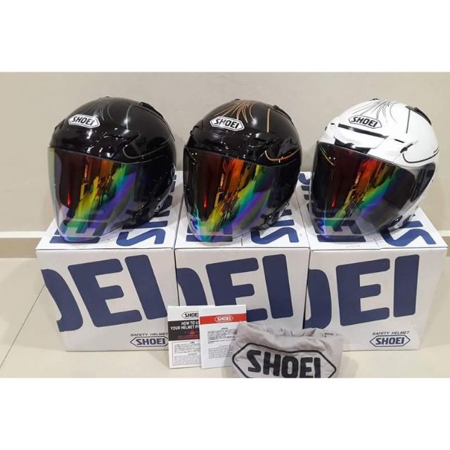 Shoei Jforce 3 Lubla (free visor rainbow) | Shopee Malaysia