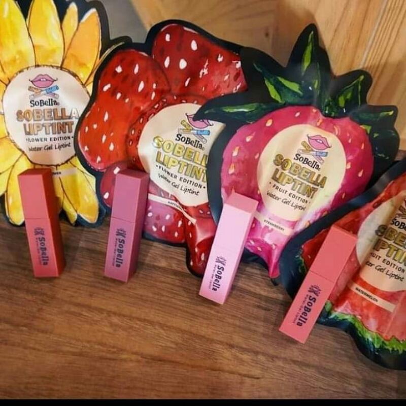 LIPTINT SOBELLA RAFLESIA, SUNFLOWER DAN TULIP FLOWER EDITION