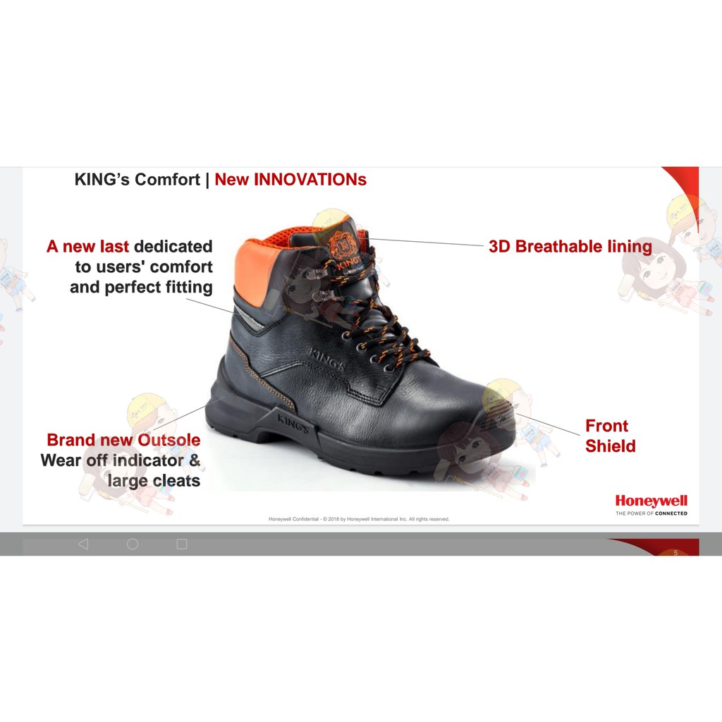 King safety hotsell shoes malaysia