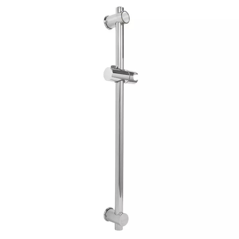 304 Stainless Steel Shower Slide Bar Wall Mounted Rotatable Shower Bar Adjustable Sliding Rail