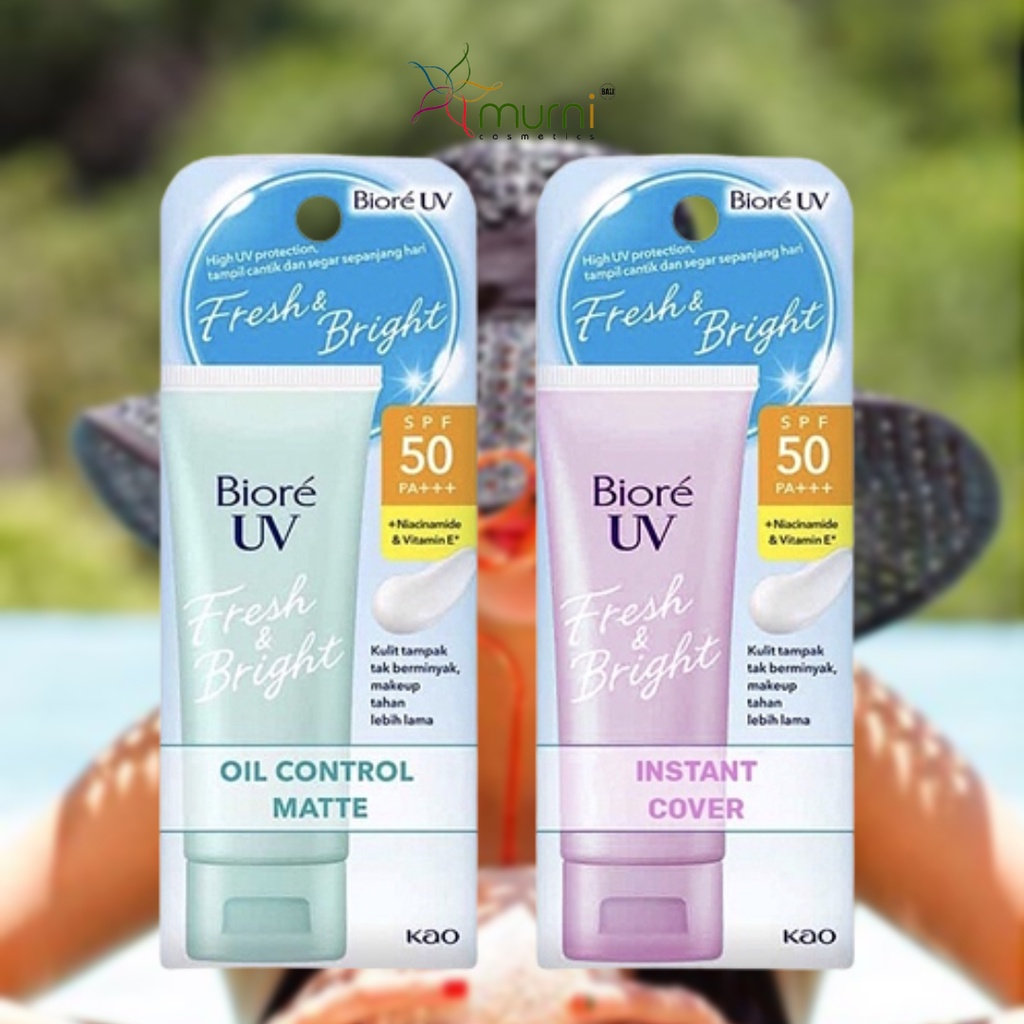 Biore UV FRESH & BRIGHT SPF 50pa+++ 30G | Shopee Malaysia