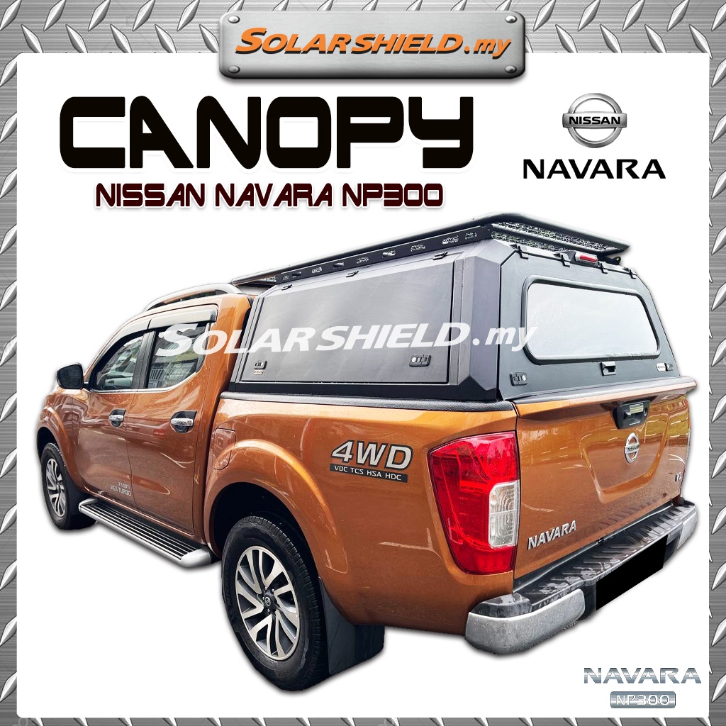 Nissan Navara NP300 Stainless Steel Canopy 4x4 Canopy 4X4 Camping ...