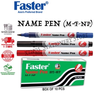 Yosogo Permanent Laundry Fabric Marker in 3 Colors - Pack of 10 Markers