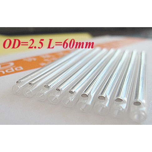 96pcs Fusion Splice Sleeve 60mm Fiber Optic For Pigtail Stainless Steel ...