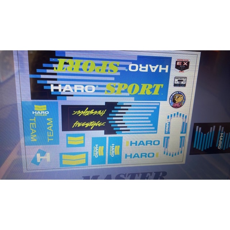Haro sport decals sale