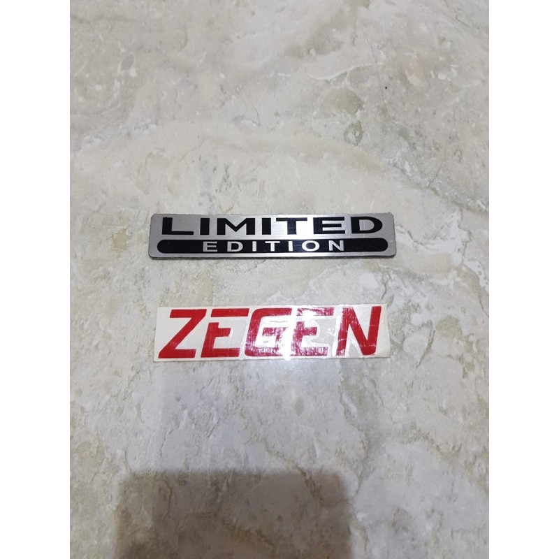 Limited edition plate Emblem | Shopee Malaysia