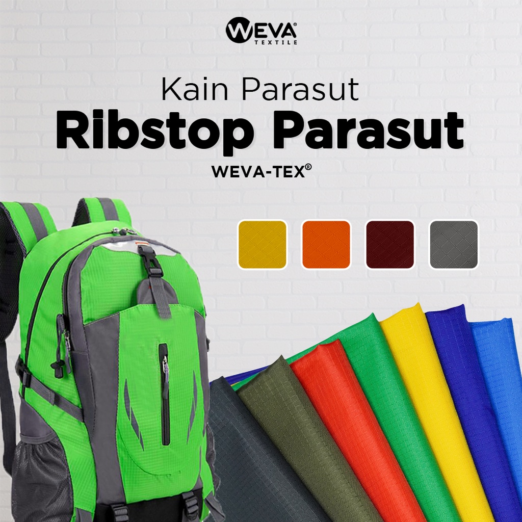 Parachute Ribstop Fabric Material Ribstock Jacket and Bag Fabric ...