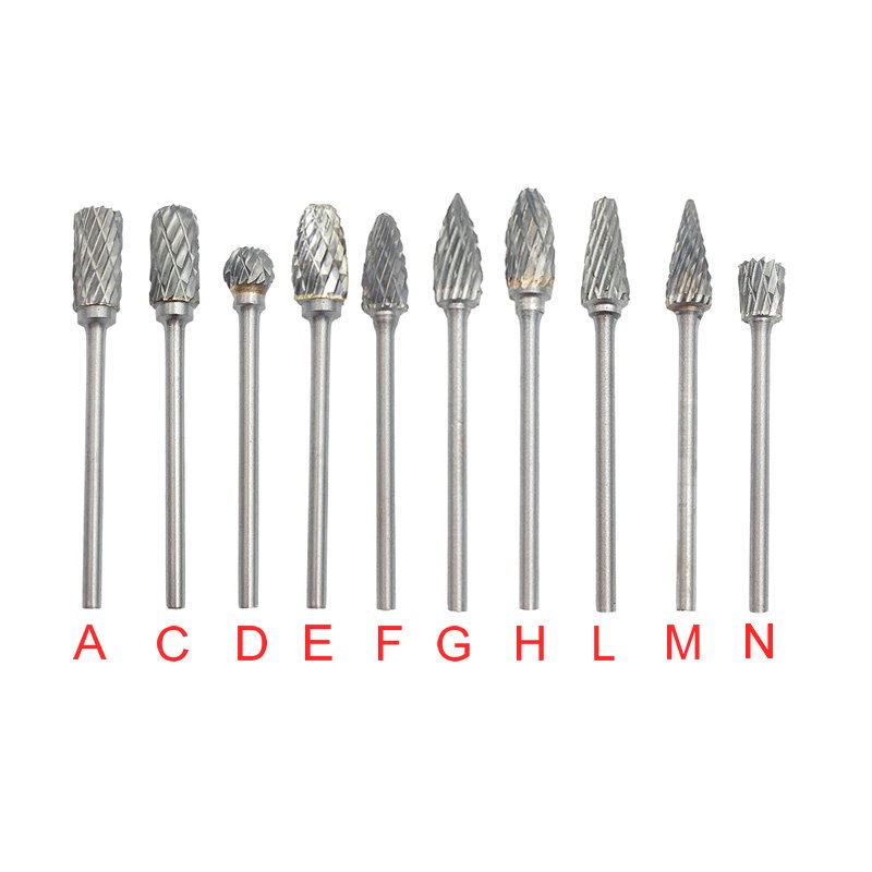 Durable Tungsten Steel Carbide Bur Cutter Rotary Tool Burr Double ...