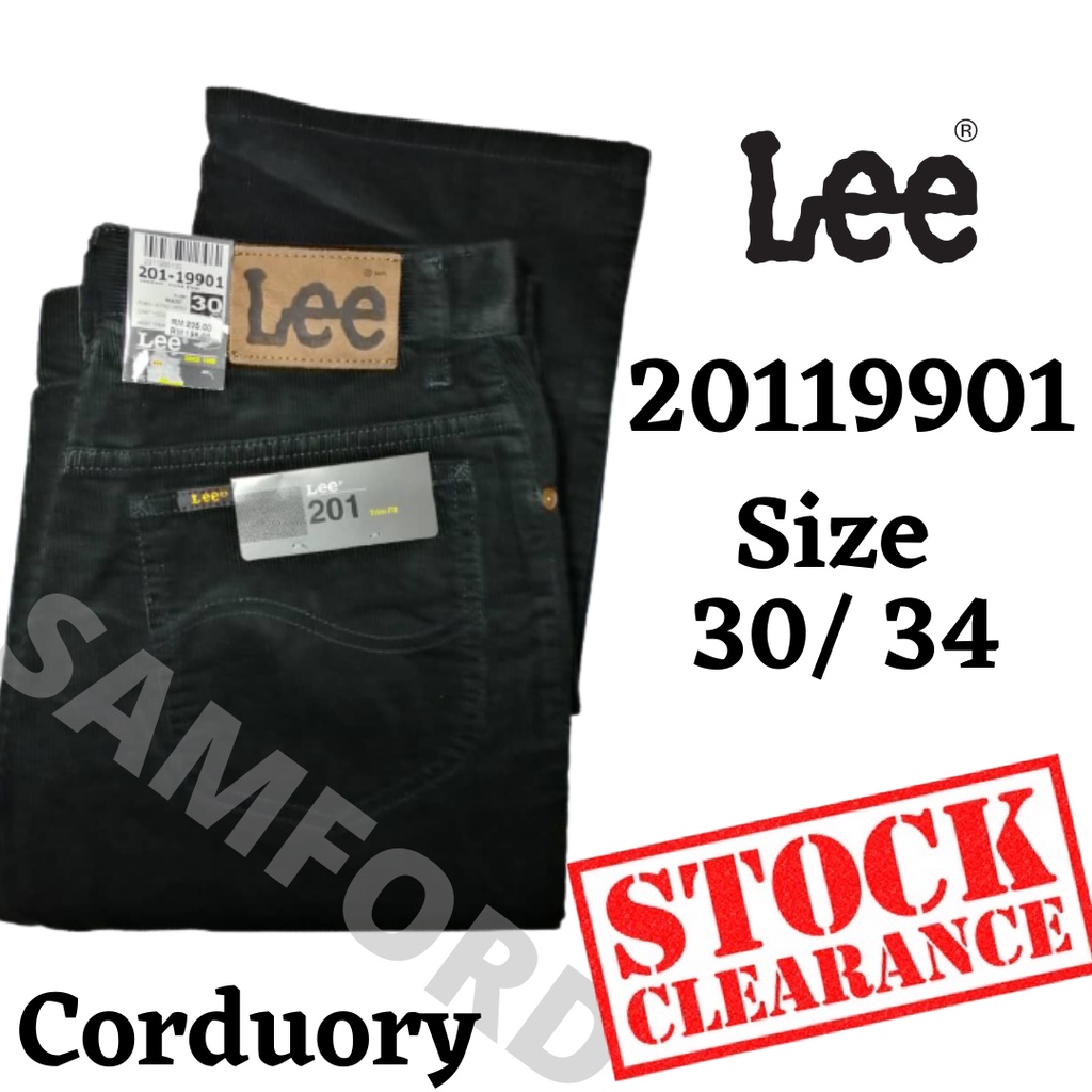 Corduroy cheap lee jeans