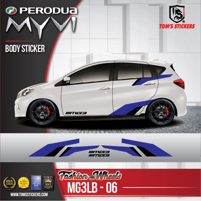 Myvi 2020 body sticker set | Shopee Malaysia