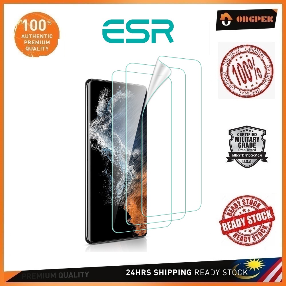 ESR Liquid Skin Full Coverage Screen Protector Samsung Galaxy S22 Plus