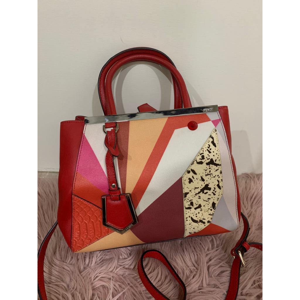 FENDI 2 Way Handbag with Bird Detailing Shopee Malaysia