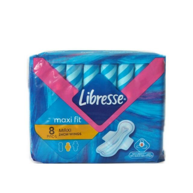Libresse Maxi Fit Series Sanitary Pad (24cm/28cm/32cm) Tuala