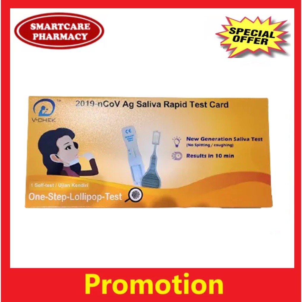VCHEK Covid19 Lollipop Test Kit (For Children) Shopee Malaysia