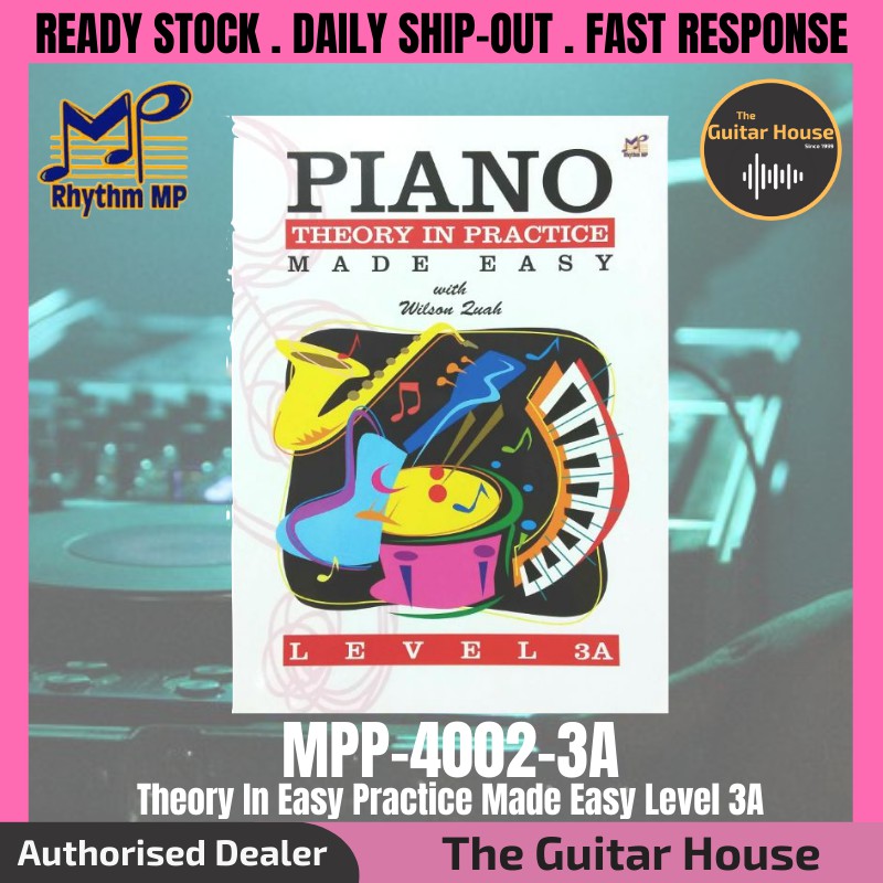 Rhythm Mp MPP-4002-3A Piano Theory In Practice Made Easy Level 3A ...