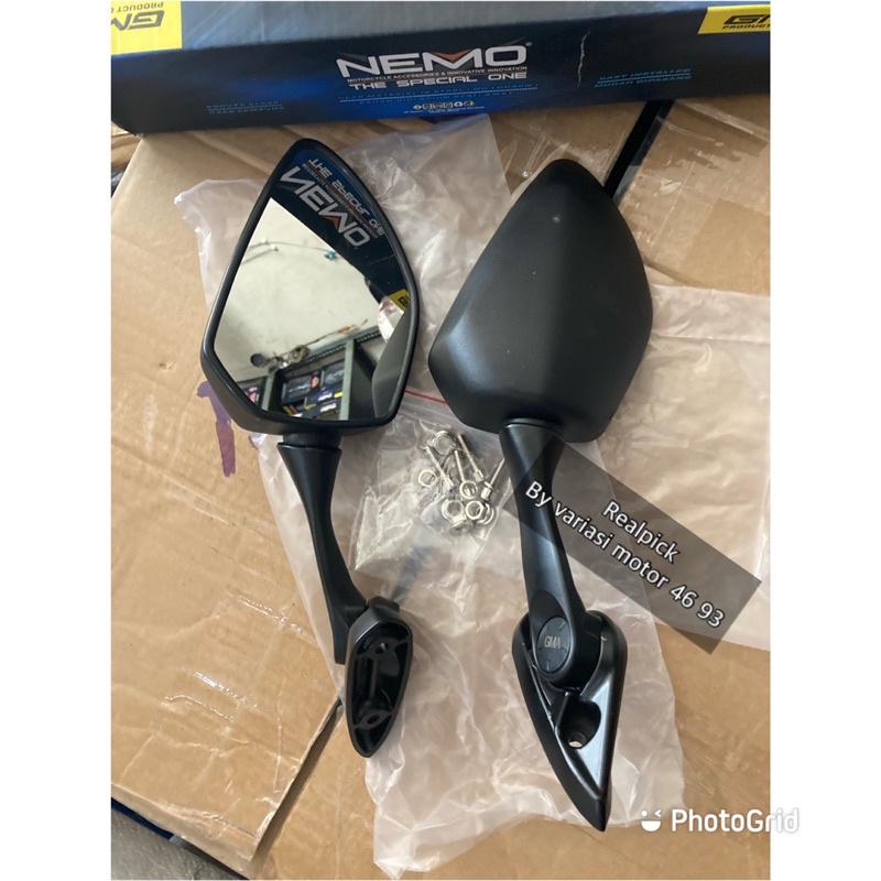 Rear view mirror r15 v3 r15 new model ducati mirrorr yamaha r15 v3 v4 ...