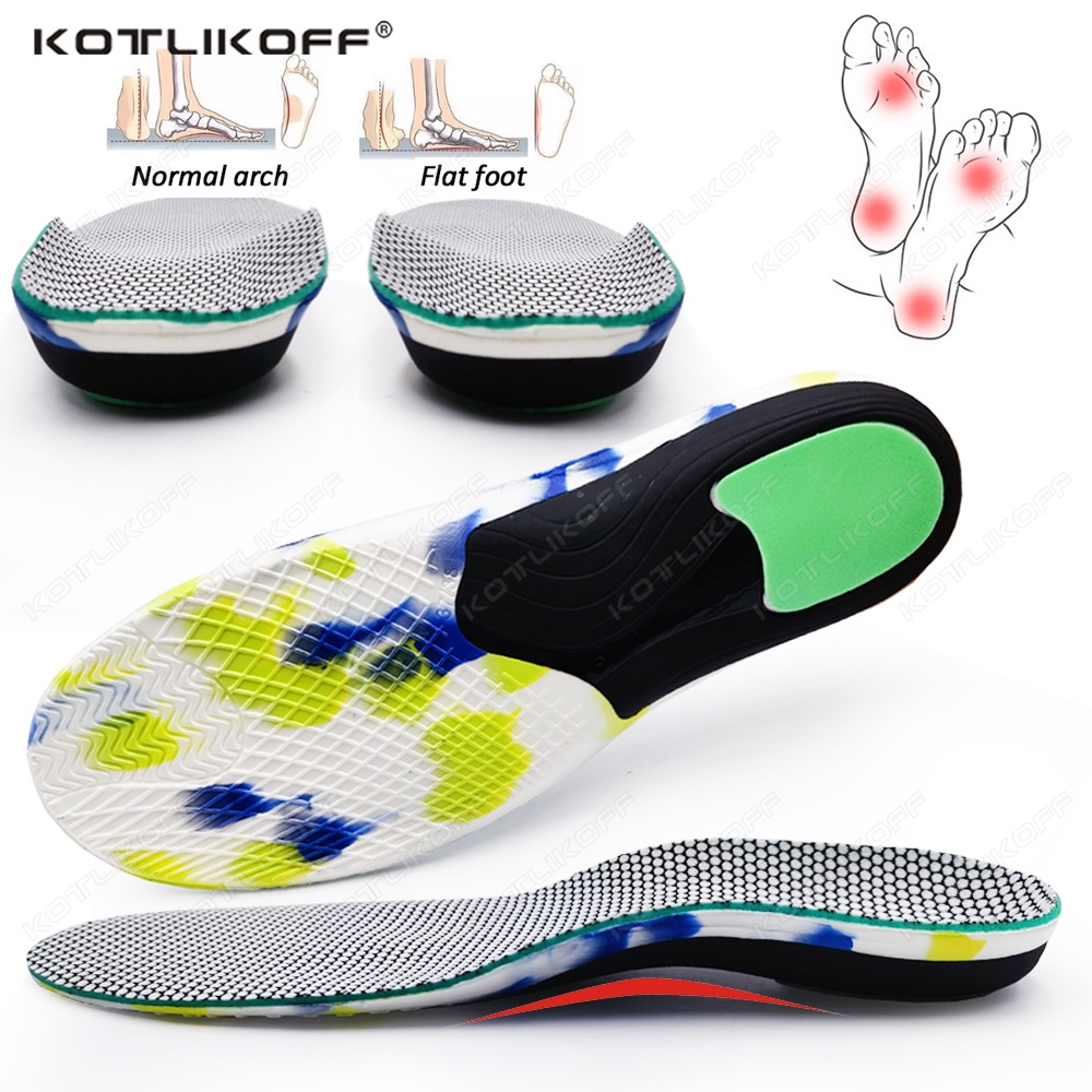 KOTLIKOFF Orthopedic Insole Light Comfortable Arch Support For Flat