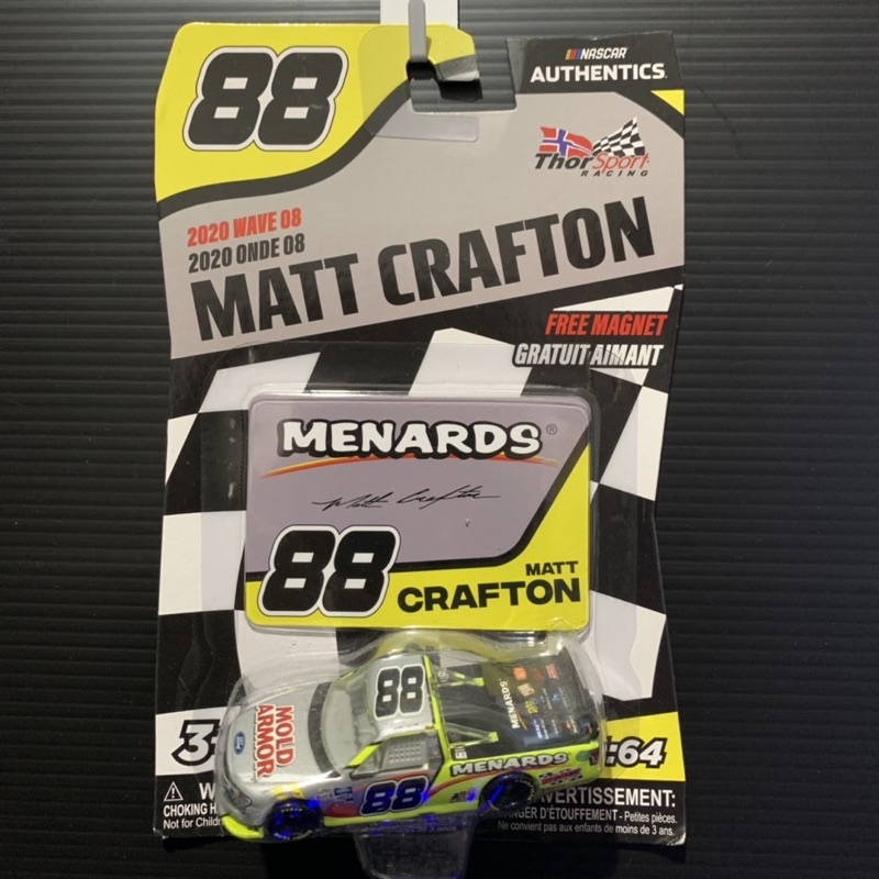 Nascar Authentics 88 Mold Armor Matt Crafton 2020 Ford F 150 Wave