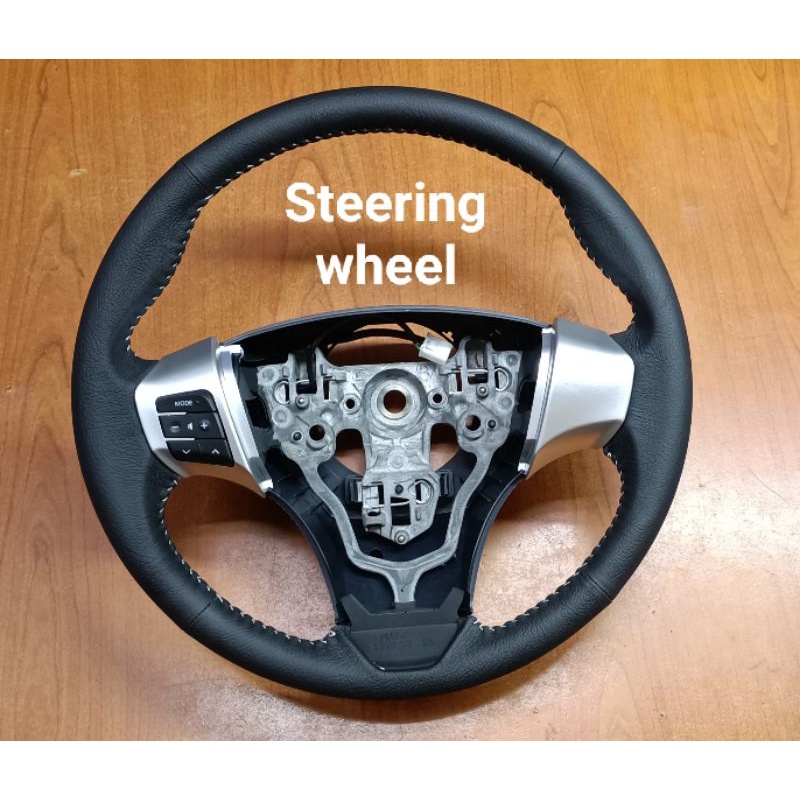 PERODUA AXIA 20172020 STEERING WHEEL WITH AIR BAG ORIGINAL READY STOCK