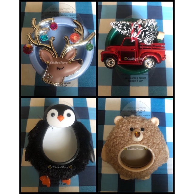 Bath and body works store turtle visor clip