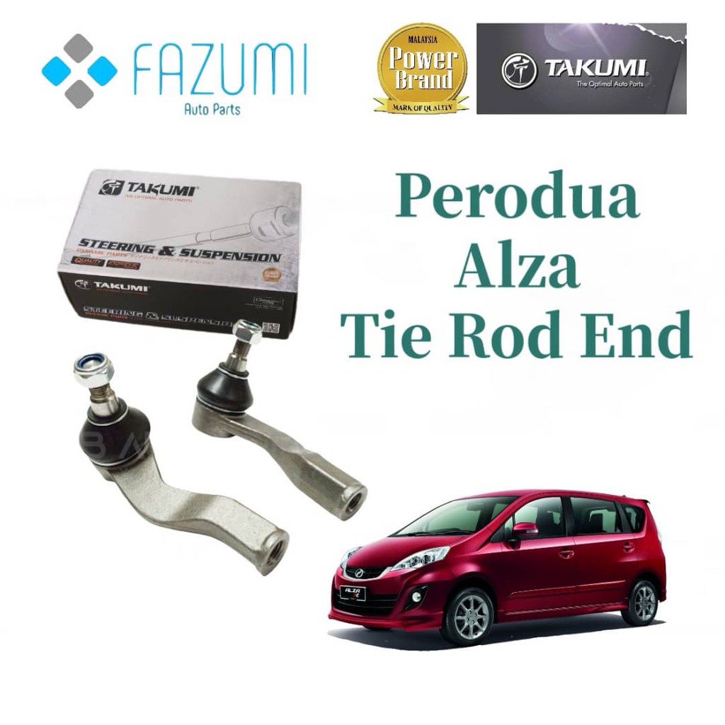Perodua Alza TAKUMI Tie Rod End Shopee Malaysia