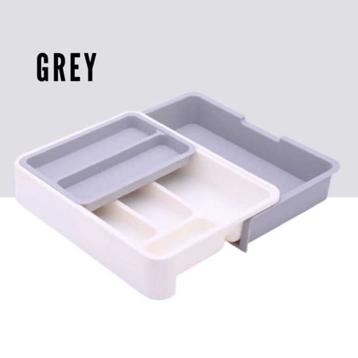 Expandable Cutleries Drawer Organizer Tray Kitchen Cutlery Organiser ...