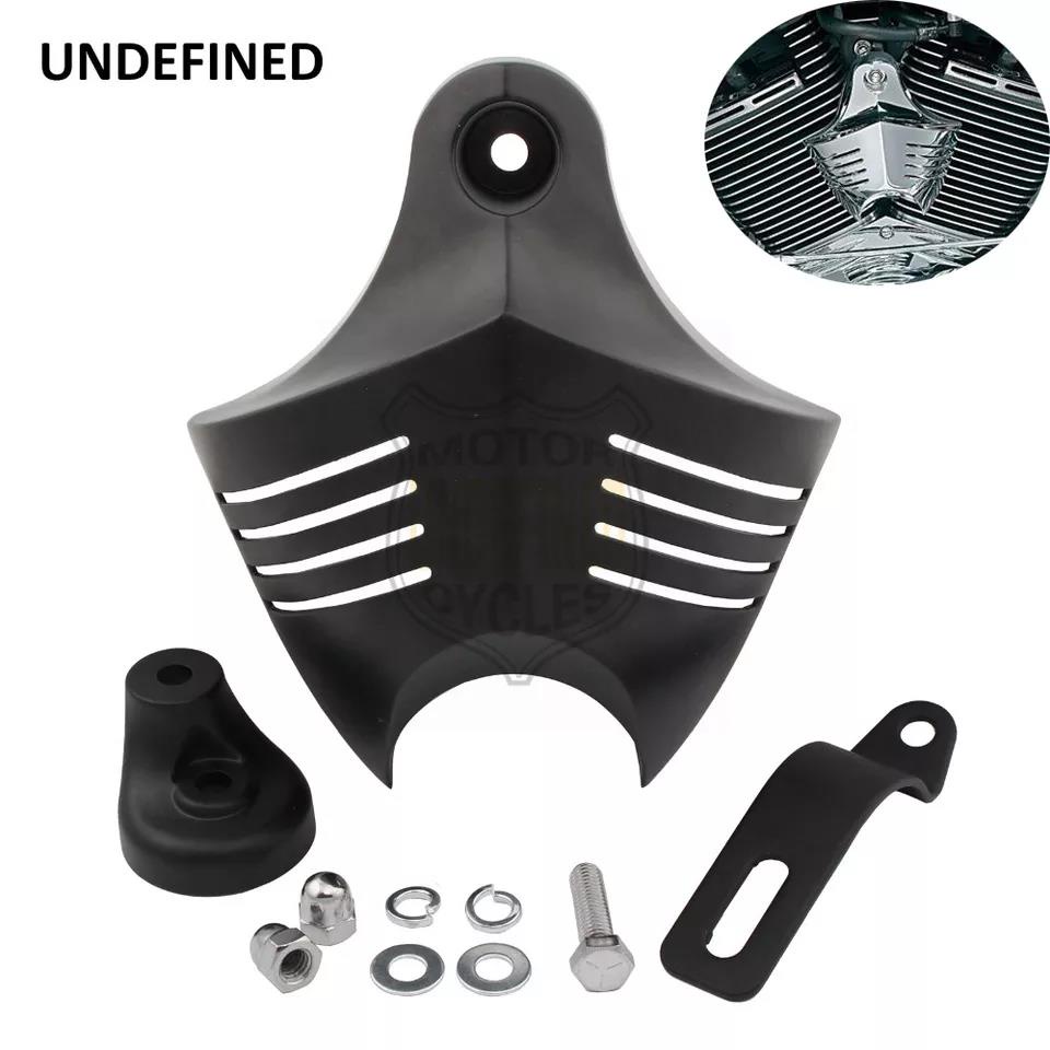 Motorcycle Horn Cover Vshield Stock Cowbell Horns for Harley Softail V