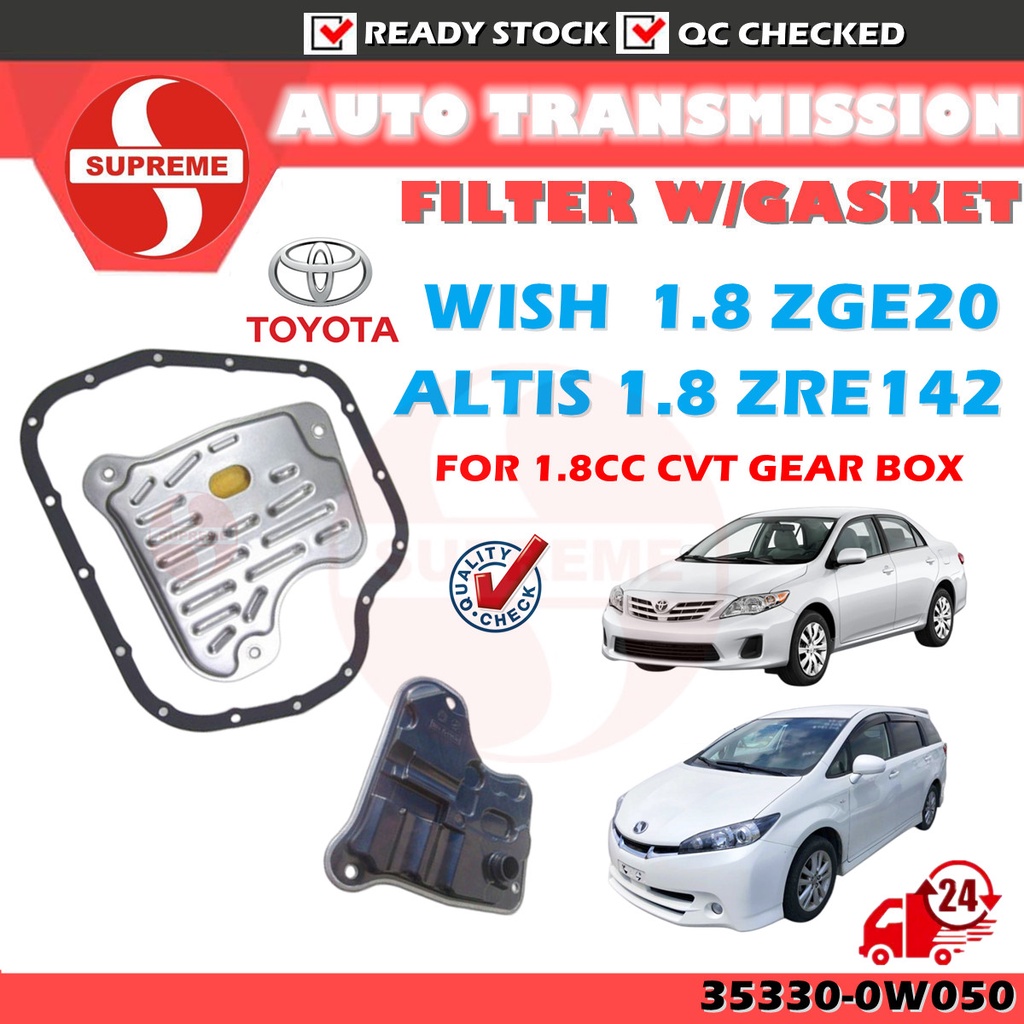 S U Auto Transmission Filter Atf Toyota Altis Zre Wish Zge Cc