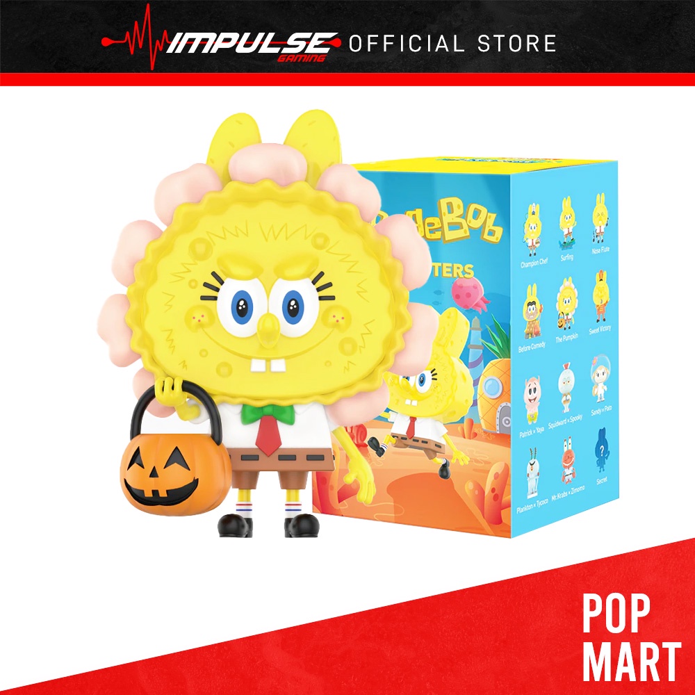 Pop Mart The Monsters x Spongebob Series Blind Box Single Box