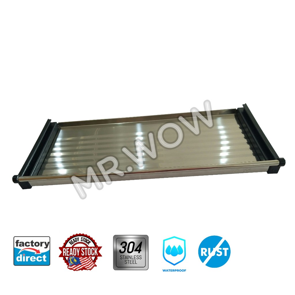 Water Tray for Dish Rack/ Kitchen Storage / Tray Simpan air | Shopee ...