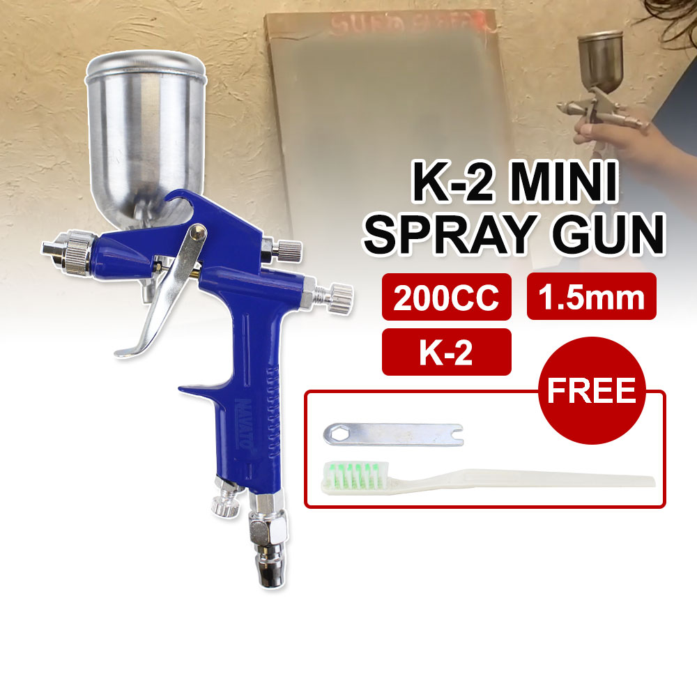 200cc Spray Gun K-2 200ml Colour Color Paint Painting Mini Sprayer K2 ...