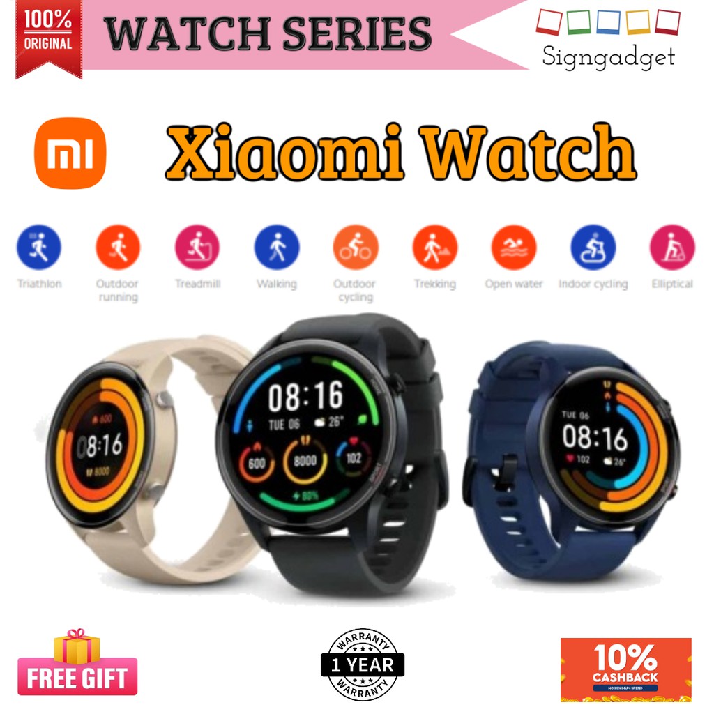 Xiaomi Mi Watch Ready Stock 100 Original Xiaomi Malaysia