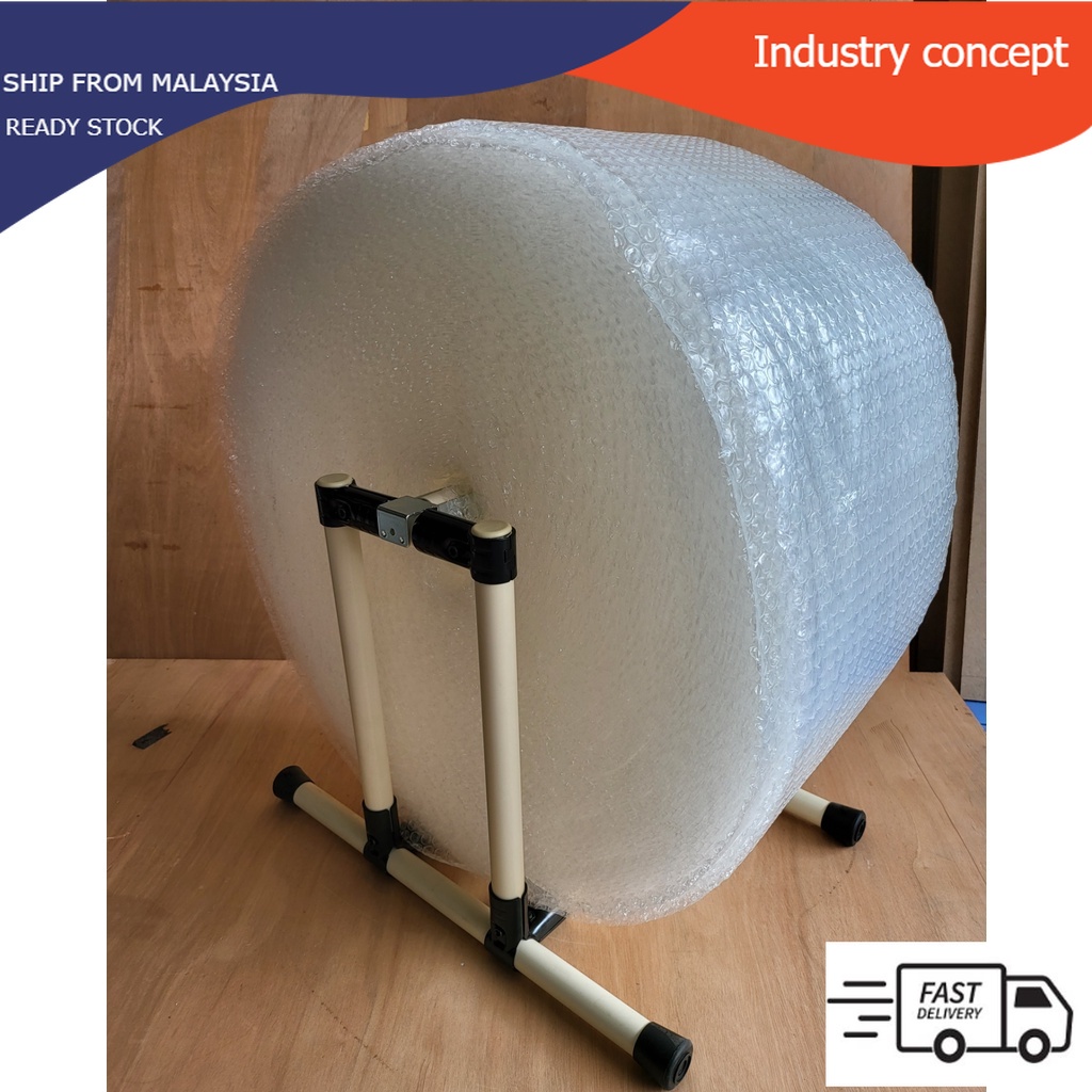 PIPE & JOINT Bubble Wrap Roller Packing stand Wrapping Firm Table Meja