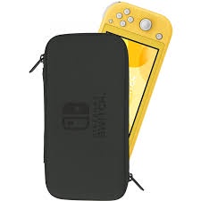 Nintendo Switch LITE Hard Shell Protective Case Pouch (BLACK COLOR ...