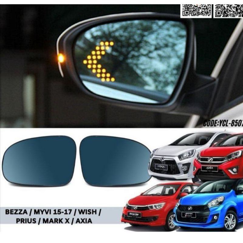 SIDE MIRROR /ARUZ/ALZA/X70/BEZZA/MYVI/AXIA/WISH/CIVIC/HRV/CIVIC/ALPHARD